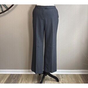Calvin Klein Pants Women Petite 12P NWT Gray Charcoal
